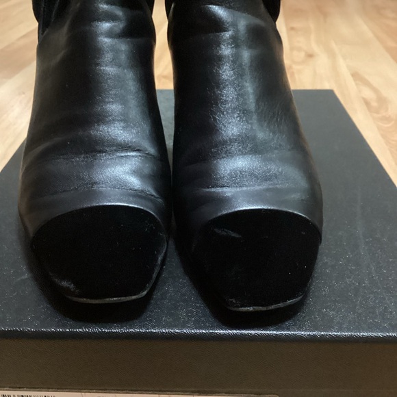 CHANEL Black Ankle Boots - Picture 3 of 15